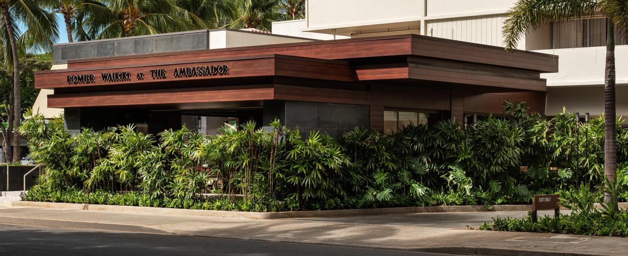 Romer Waikiki At The Ambassador Honolulu Exterior photo